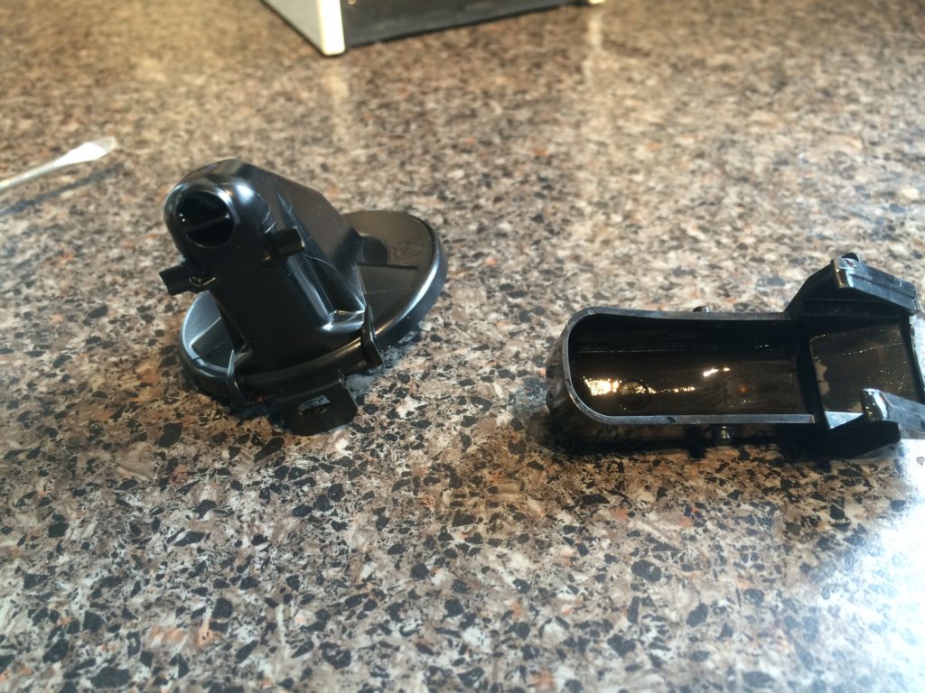Nespresso EN 210 Spout removed and New Distributor